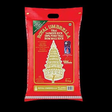 Royal Umbrella Thai Fragrant Rice 5 Kg | رويال امبريلا ارز تايلندي معطر 5 كجم