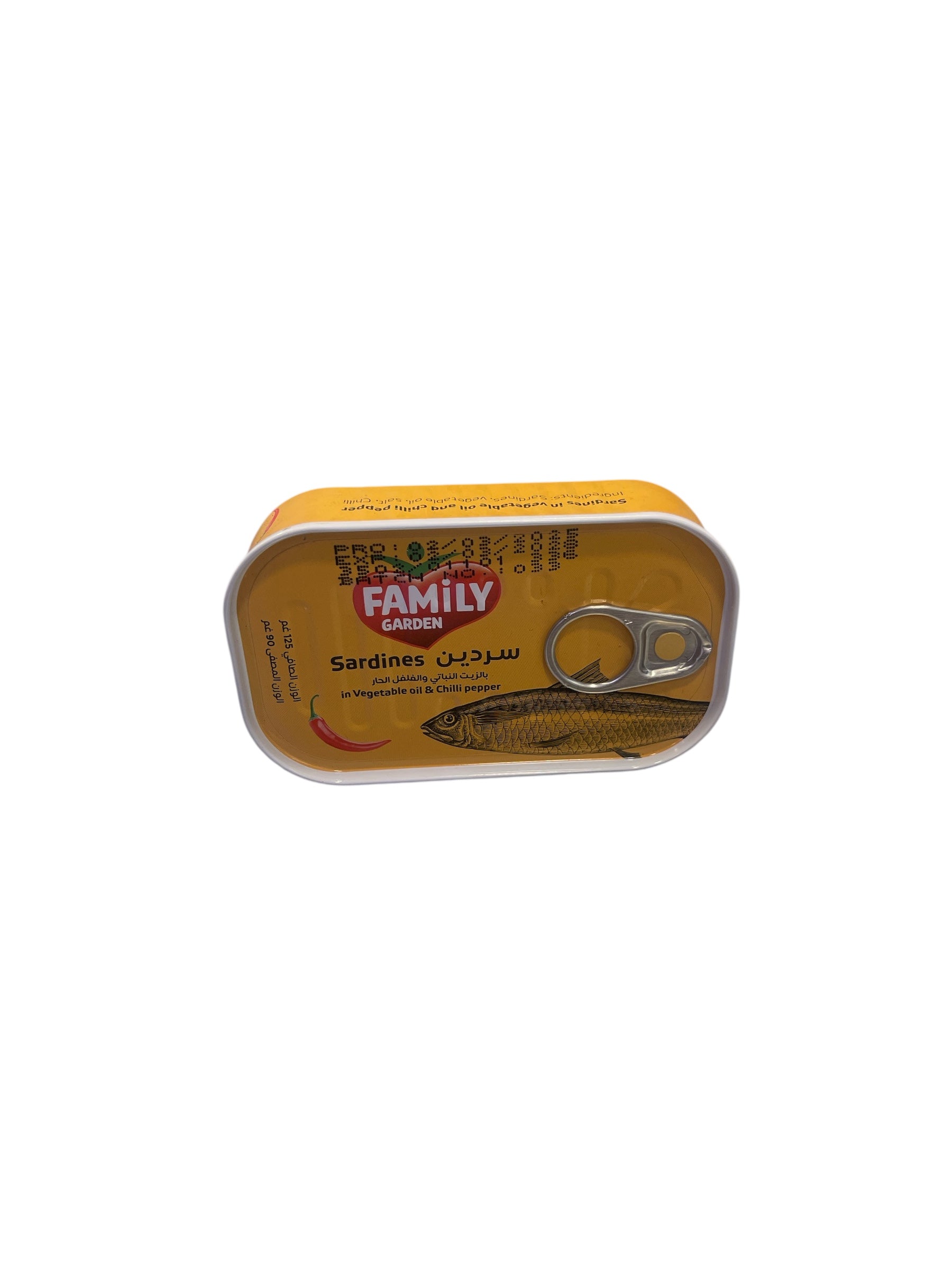 Family Garden Sardines In Oil Chilli 125 ml