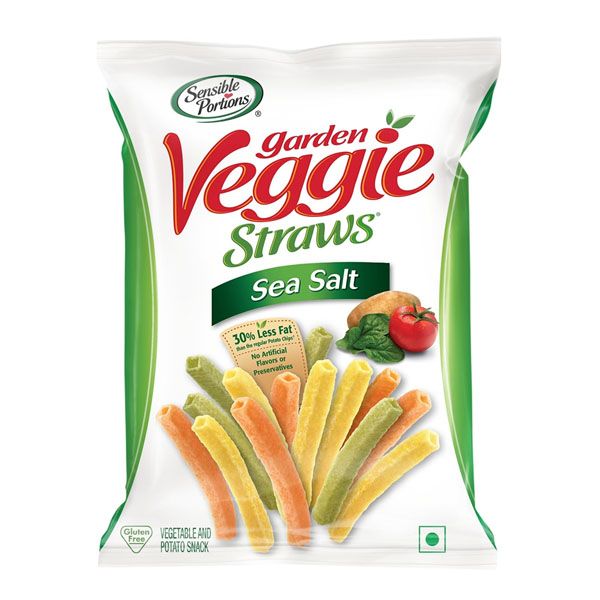 Sensible Portions Veggie Straws - Sea Salt 30g