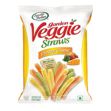 Sensible Portions Veggie Straws - Cheddar Cheese Chips 30g