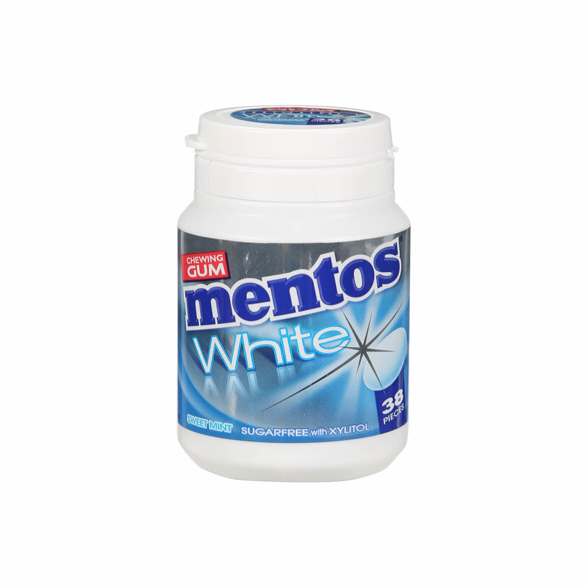 Mentos Sugar Free Gum Sweet Mint 38 Pieces