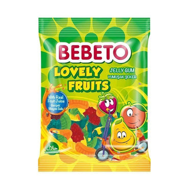 Bebeto Lovely Fruits Jelly Gum 80g
