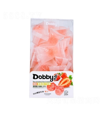 Dobby Strawberry Juice Soft Candy 110g