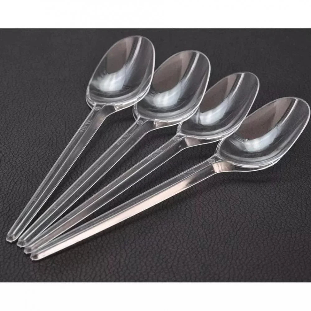 Hattab Plastic Spoon 25 Pcs