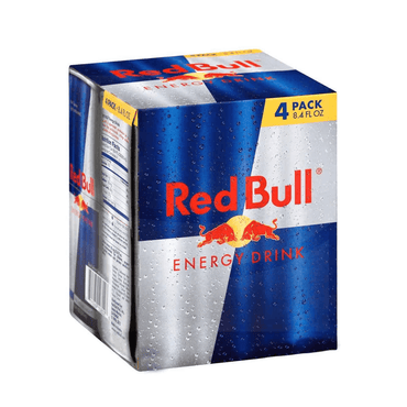 RedBull Energy Drink 250ml (4 Pack)