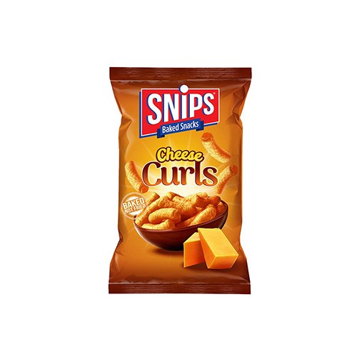 Snips Baked Snack Curls Cheese 200g