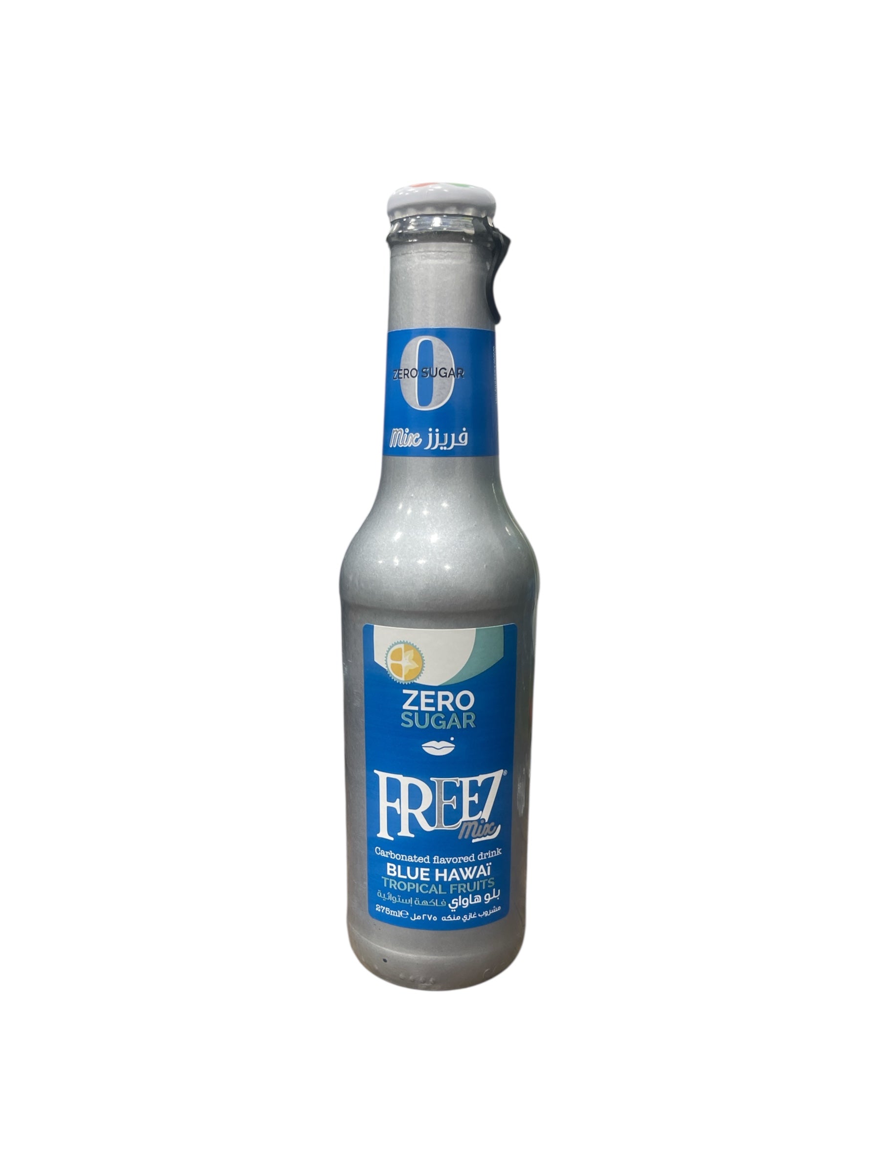 Freez Blue Hawai Carbonated Drink Zero Sugar 275 ml