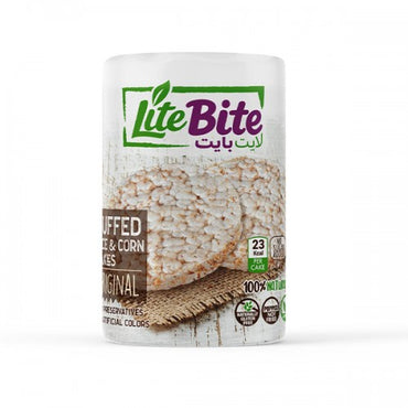 Lite Bite GF Rice & Corn Cakes Original 100g