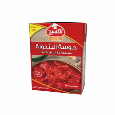 Kasih Chopped Tomatoes Cooked with Onions and Garlic 390g