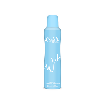 Confetti Wish Perfumed Deodorant Body Spray 250ml