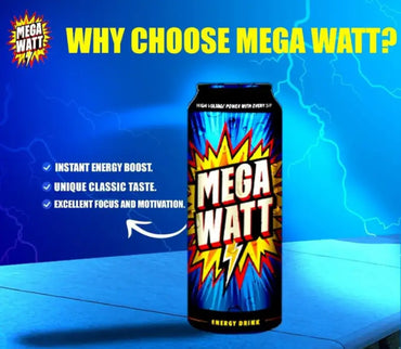 Mega Watt Energy Drink 250ml