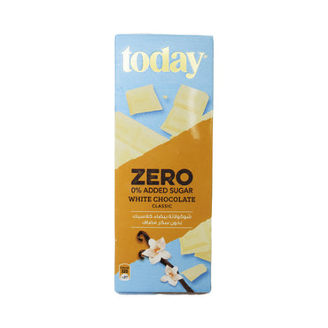 Today White Chocolate Zero Added Sugar 60g