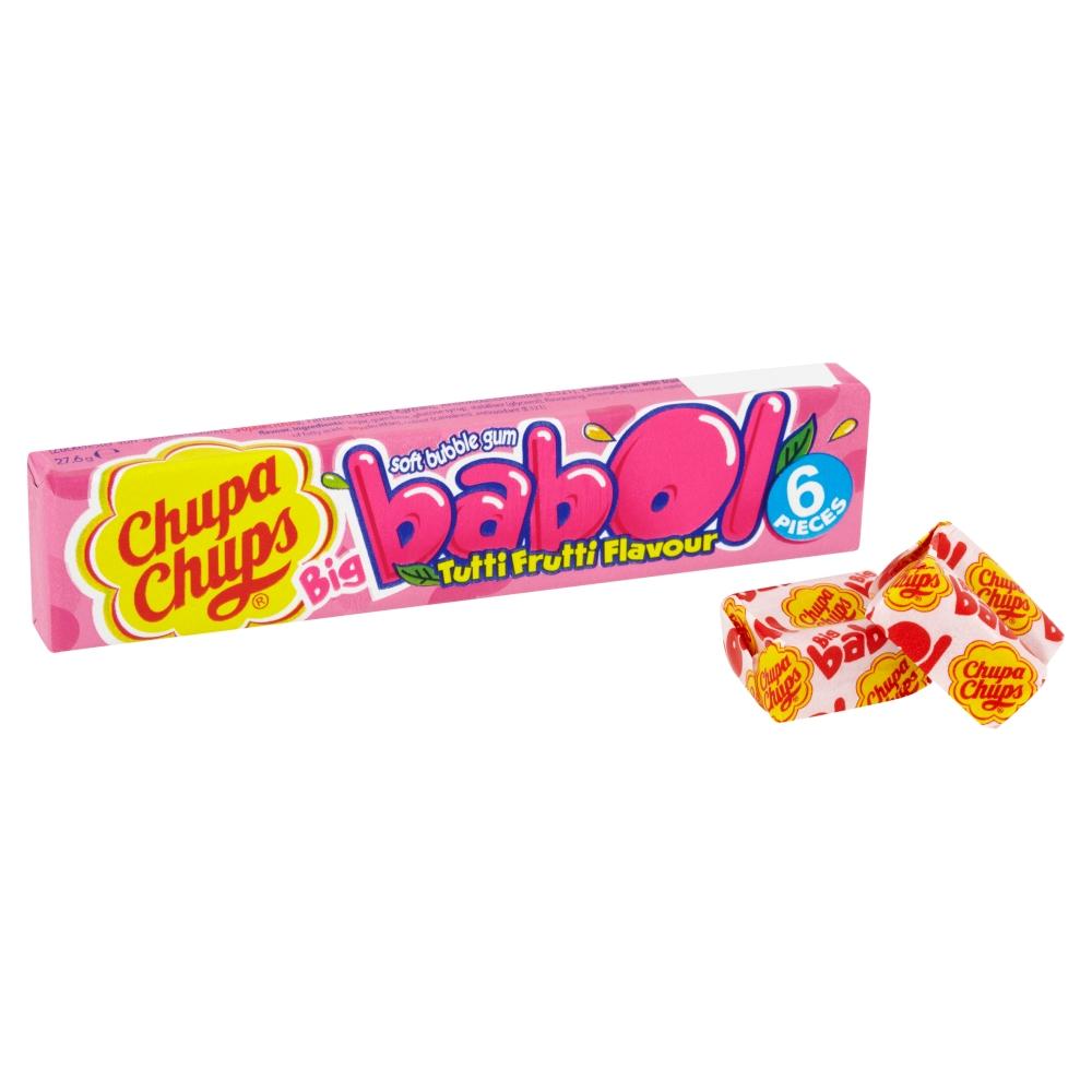 Chupa Chups Big Babol Tutti Frutti Bubblegum 27g