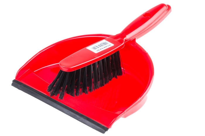 Plastic Cleaning Dustpan Smart with brush