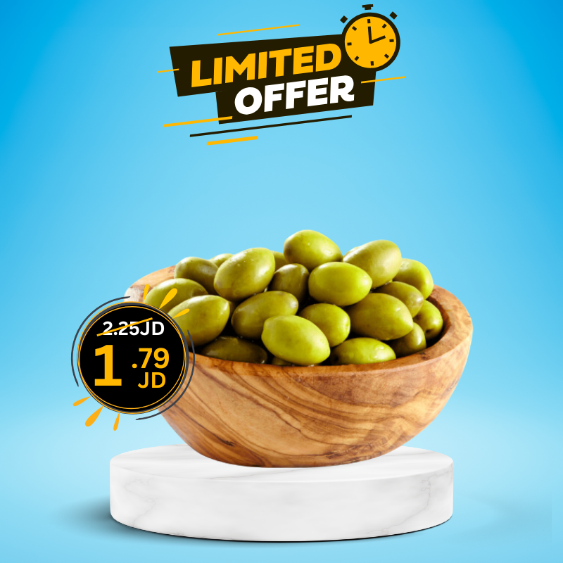 Premium Green Olives 500g