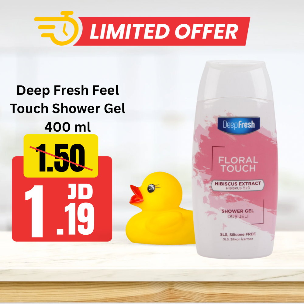 Deep Fresh Feel Touch Shower Gel 400 ml