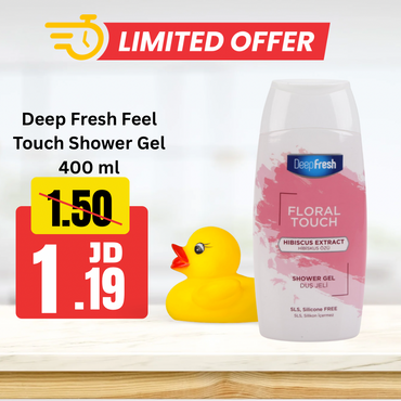 Deep Fresh Feel Touch Shower Gel 400 ml