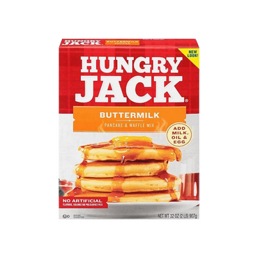 Hungry Jack Buttermilk Pancake & Waffle Mix 907g