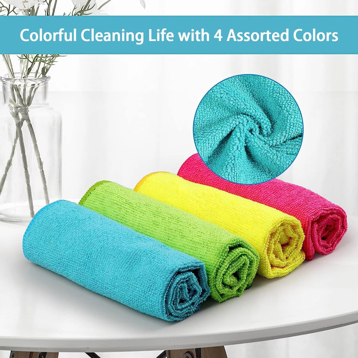 Microfiber Cloth 4 Pcs