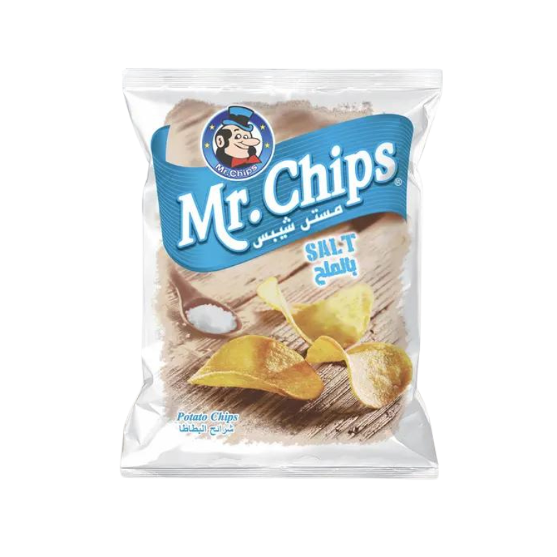Mr. chips Potato chips salted 28g