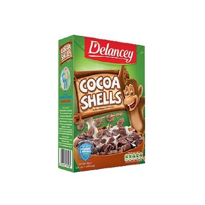 Delancey Corn Flakes Cocoa Shells 375g