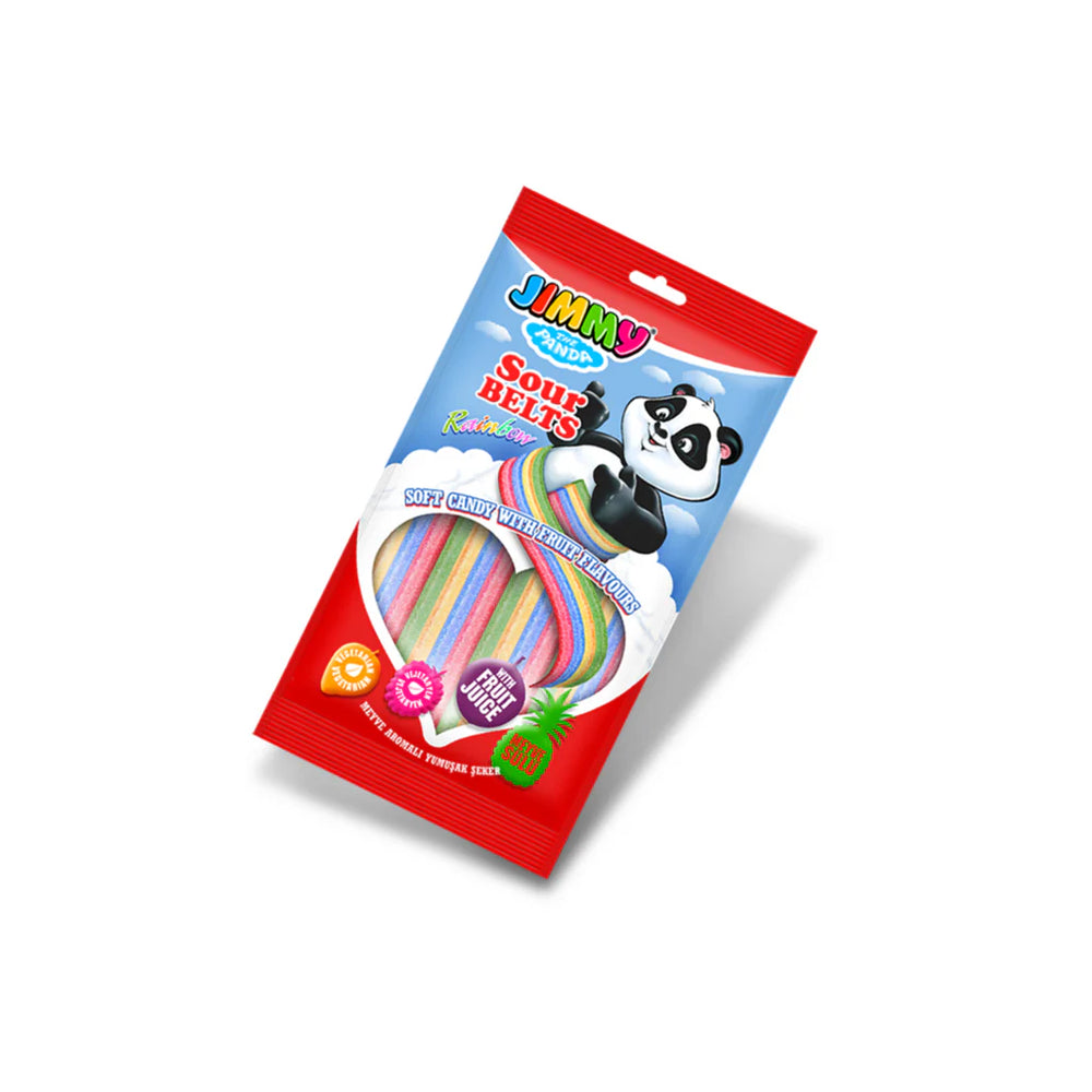 Jimmy Sour Belts Soft Candy 75g