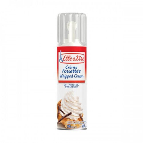 Elle & Vire Fouettee Whipped Cream Spray 250g