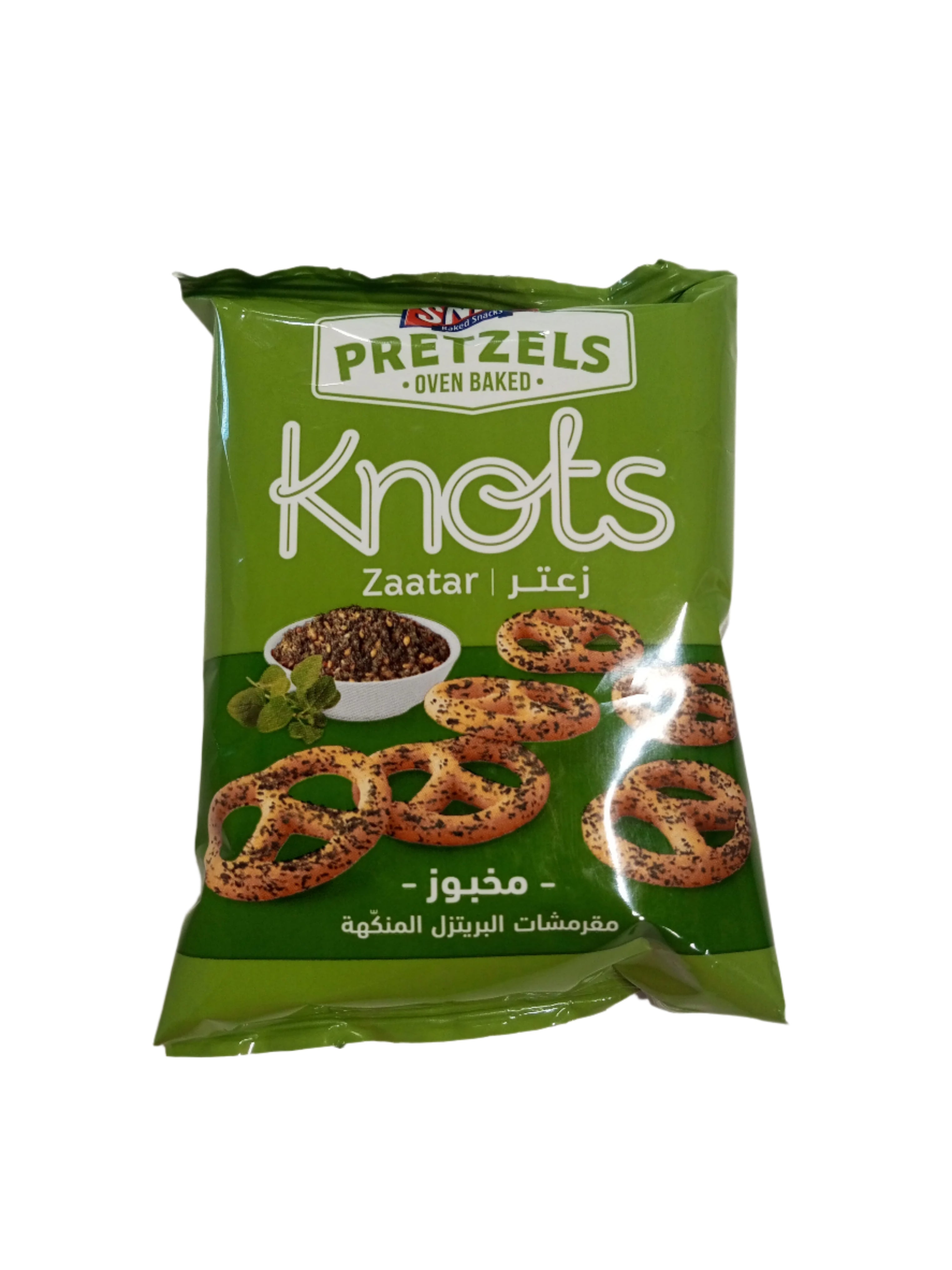 Snips Pretzels Oven Baked Zaatar Knots 30g