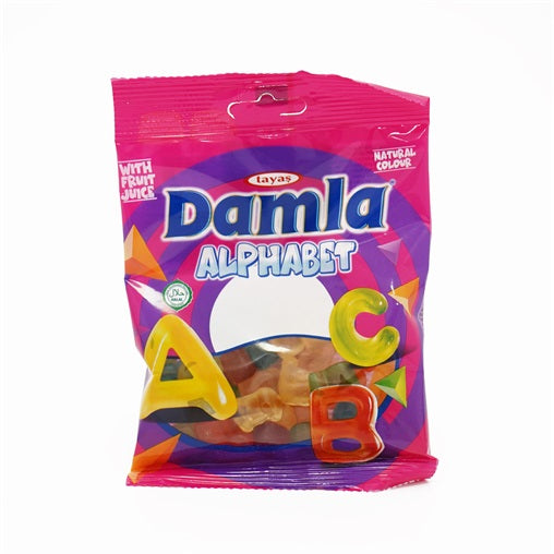 Tayas Damla Gummy Alphabet  80g