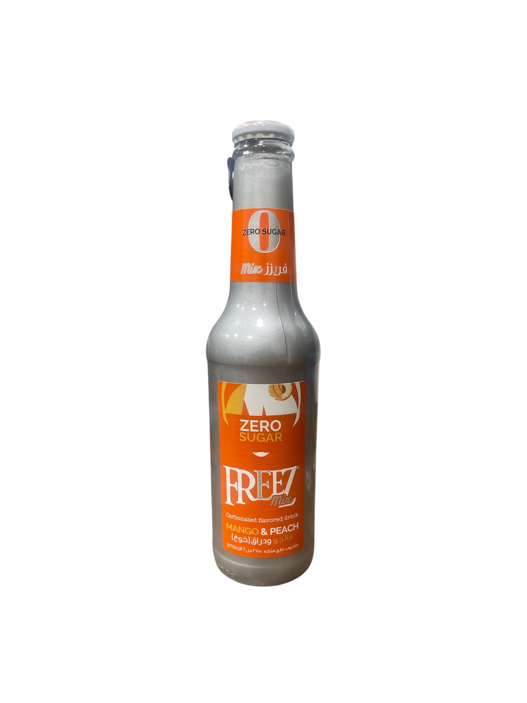 Freez Mango & Peach Carbonated Drink Zero Sugar 275 ml