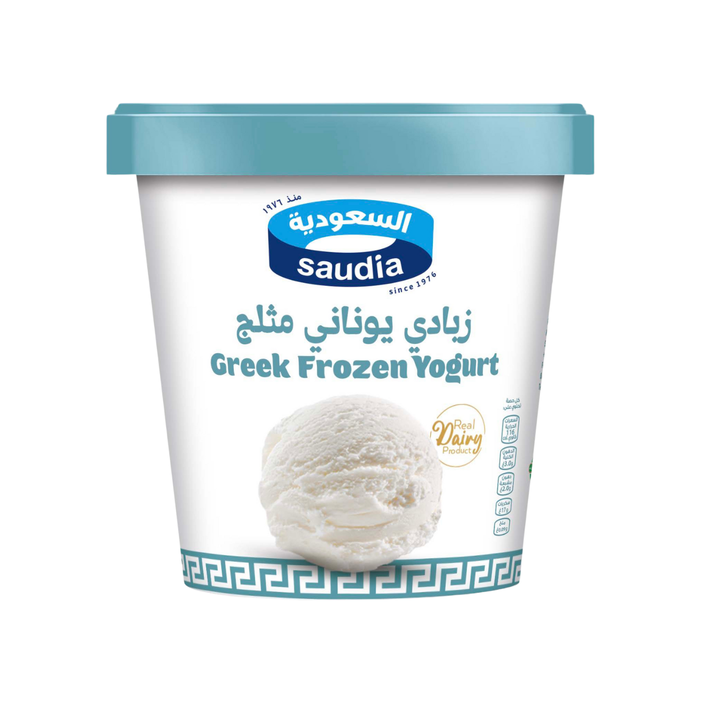 Saudia Greek Frozen Yogurt 125ml