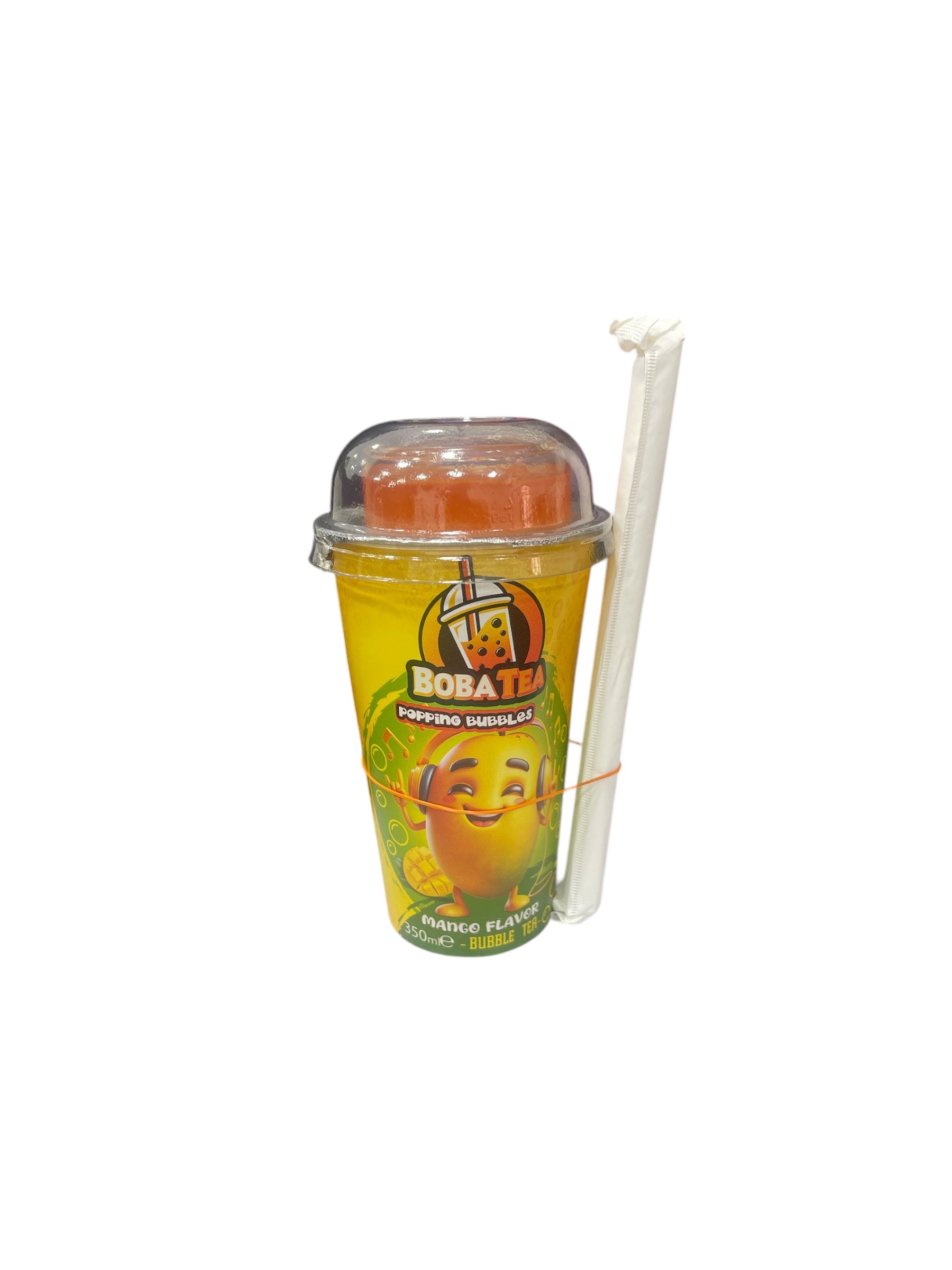 Boba Tea Mango Flavor With Bubble 350ml