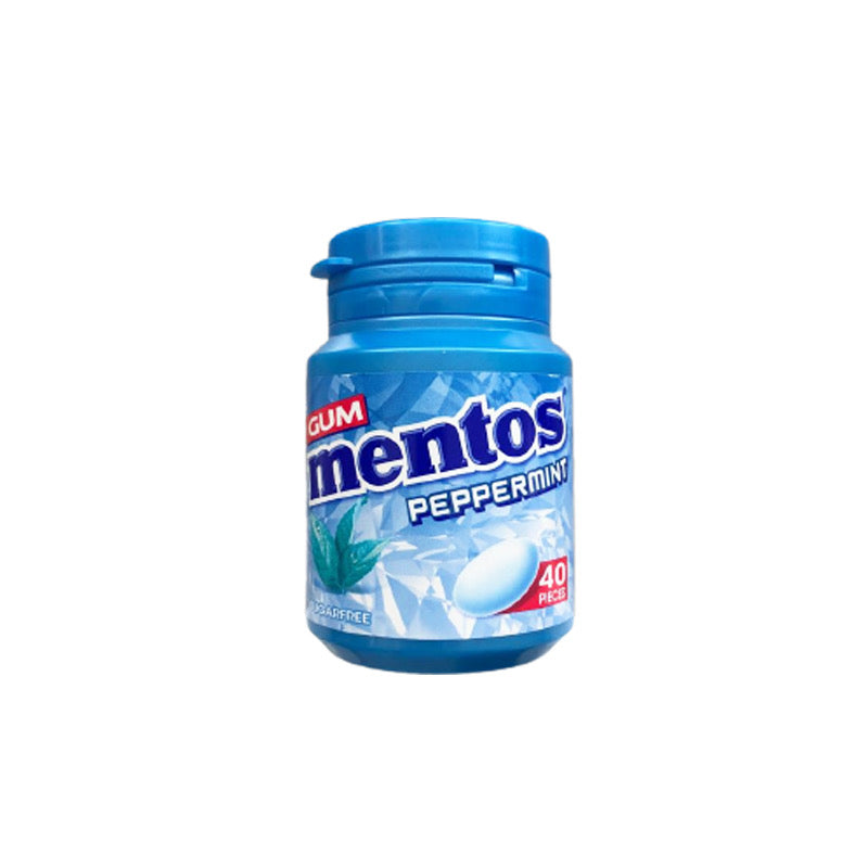 Mentos Peppermint   Sugar Free Chewing Gum 40 Pieces