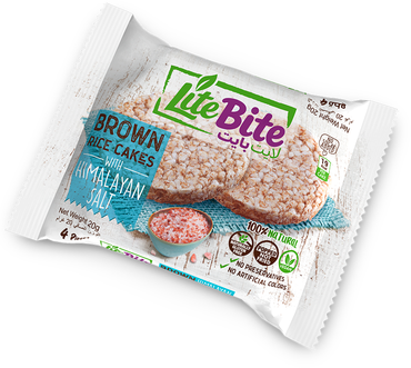 Lite Bite GF Rice & Corn Cakes With Himalayan Salt 20g