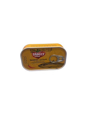 Family Garden Sardines In Oil 125 ml