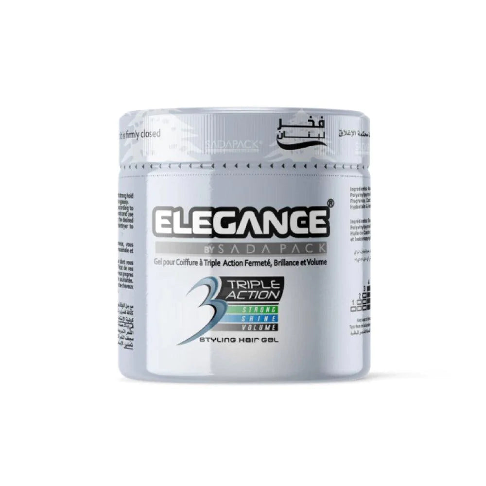 Elegance Hair Gel Silver 500ml