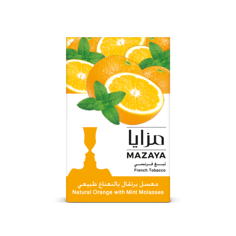 Mazaya Orange with Mint Molasses 50g