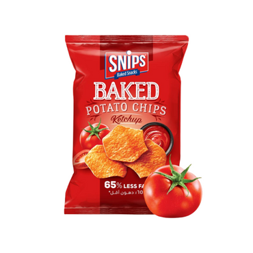 Snips Baked Potato Chips Ketchup 120g