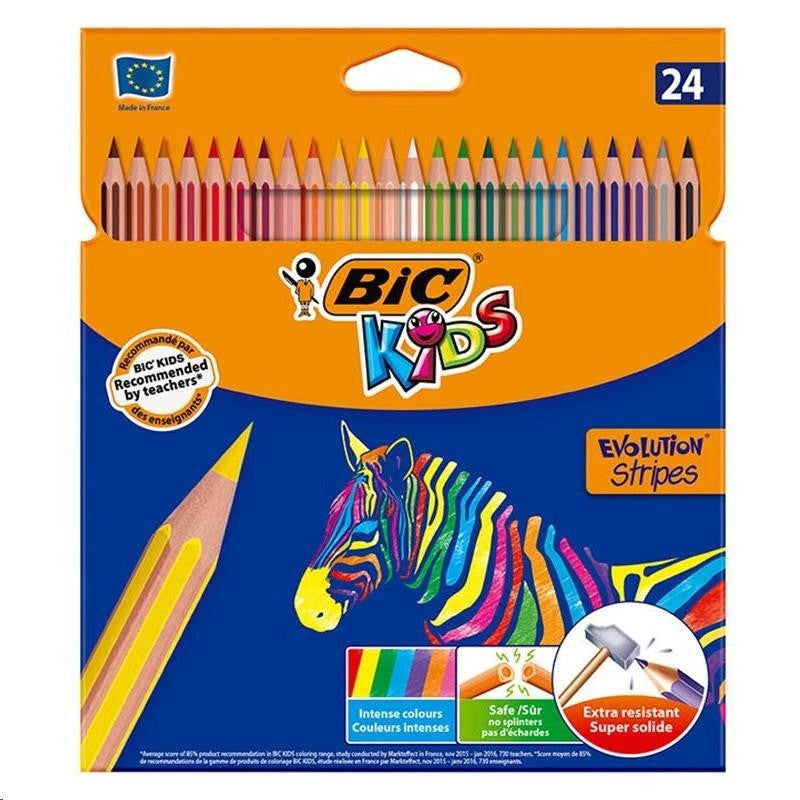 Bic Kids 24 Coloured Pencils