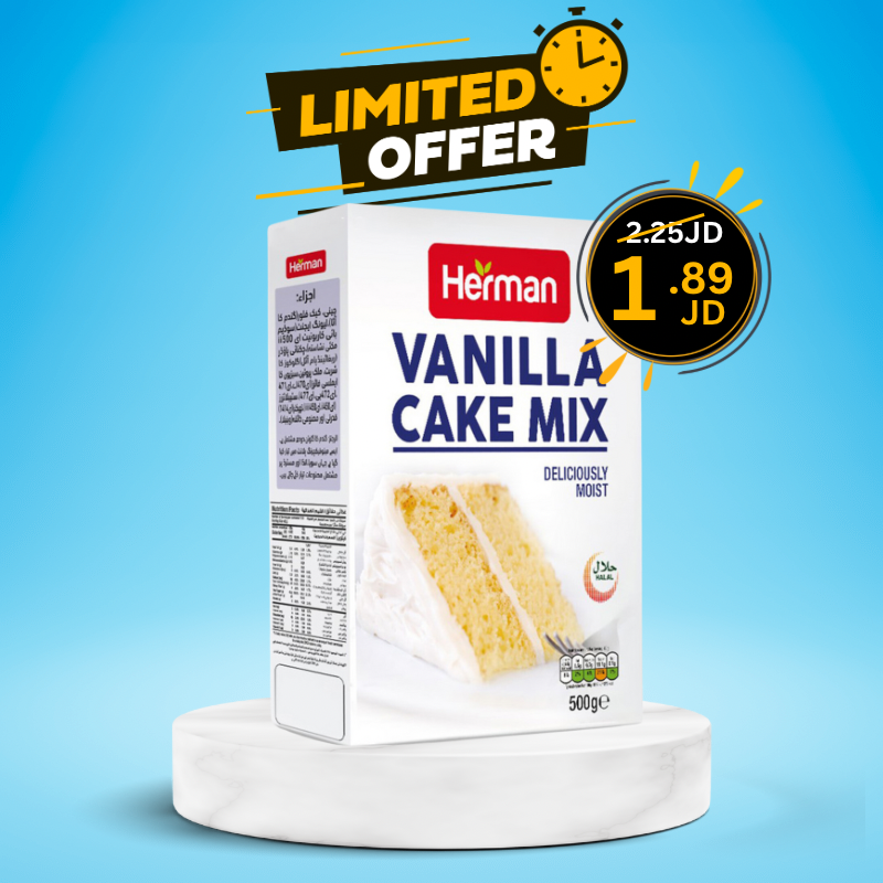 Herman Vanilla Cake Mix 500g