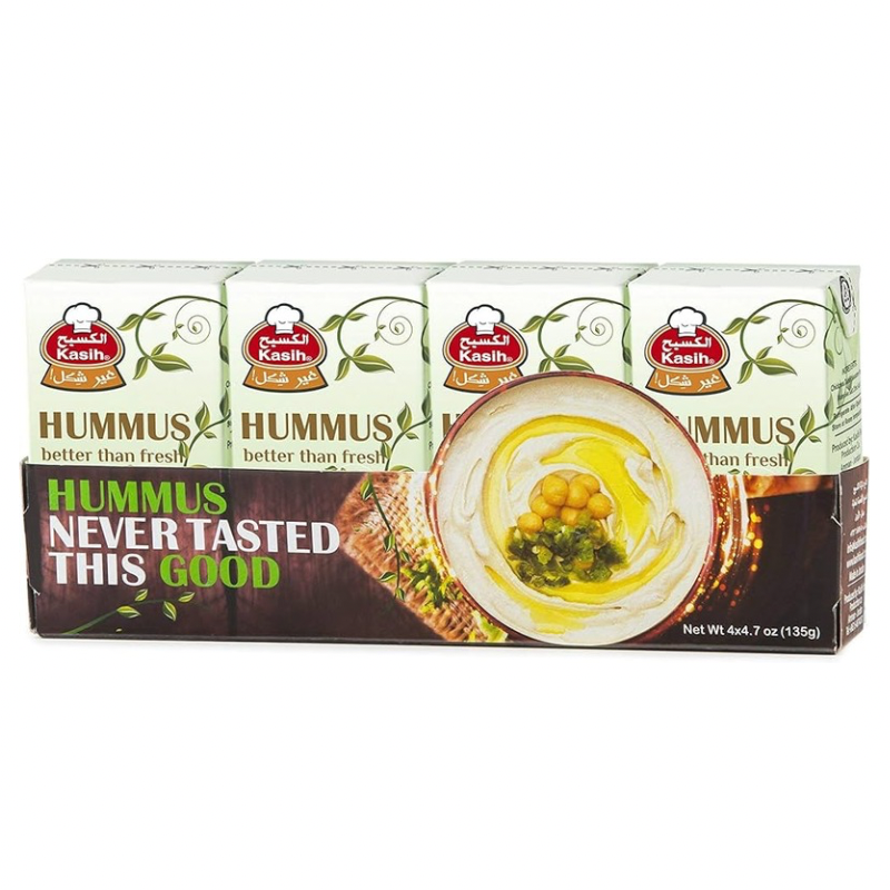 Kasih Hummus with Tahini 135g x 4 Pcs