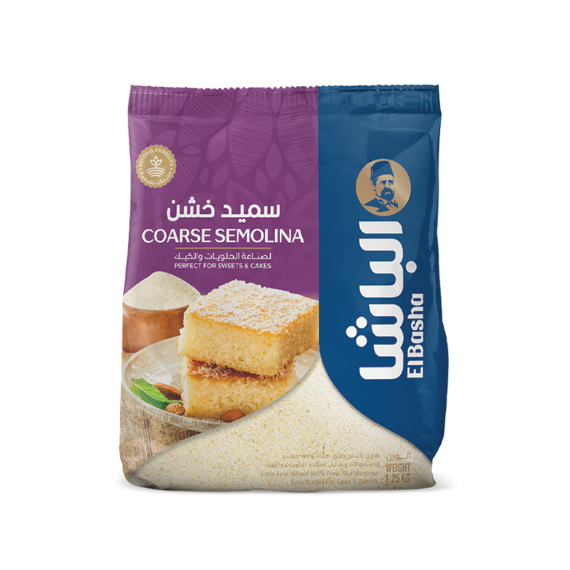 Elbasha Coarse Semolina 1.25 Kg