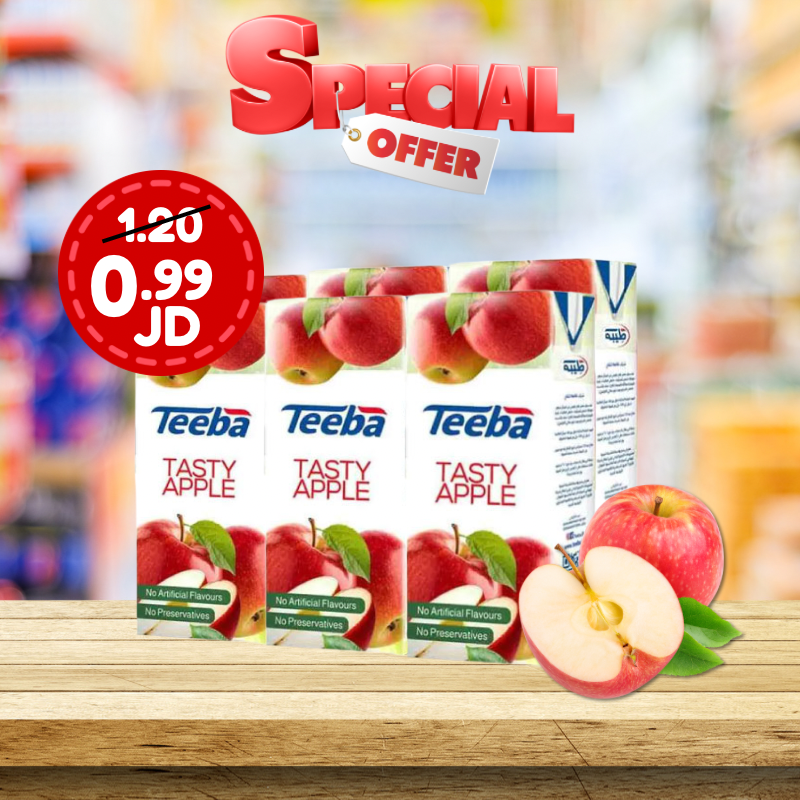 Teeba Apple Juice 235ml x 6 Pcs