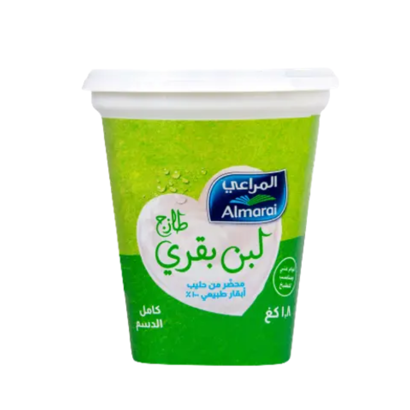 Almarai Fresh Yoghurt Full Cream 1.8 KG