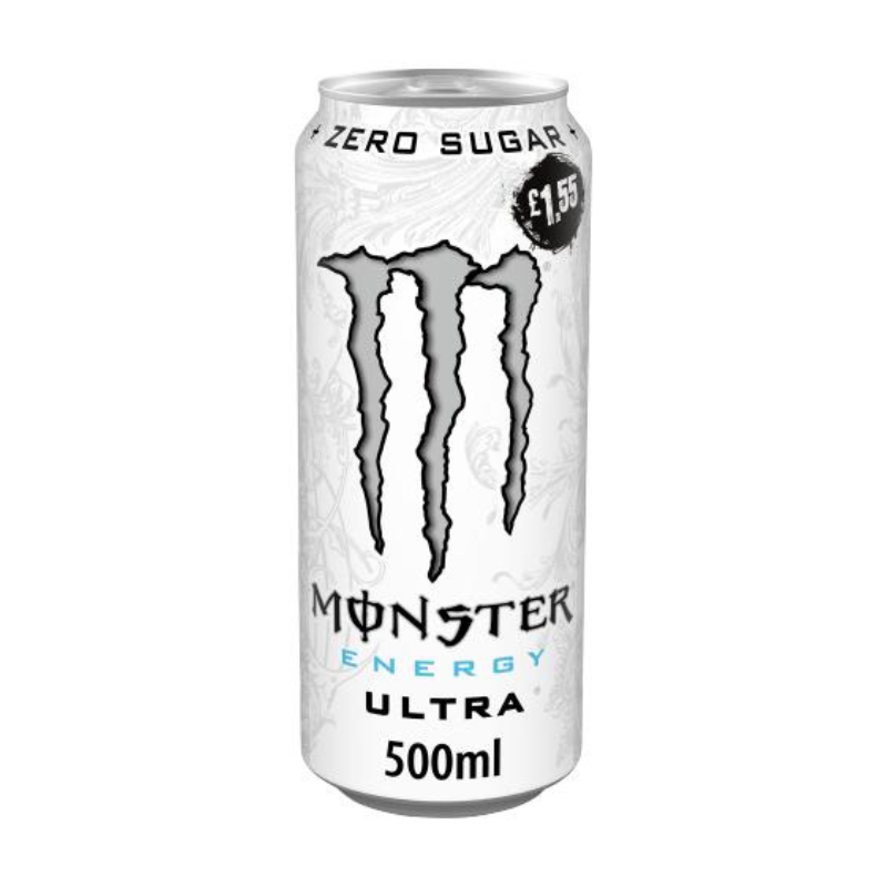 Monster Energy Drink Energy Ultra Zero Sugar 500ml