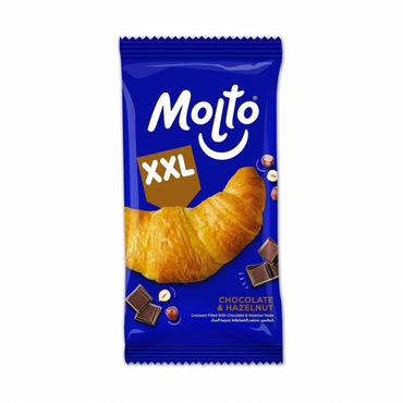 Molto XXL Chocolate & Hazelnut Croissant 55g