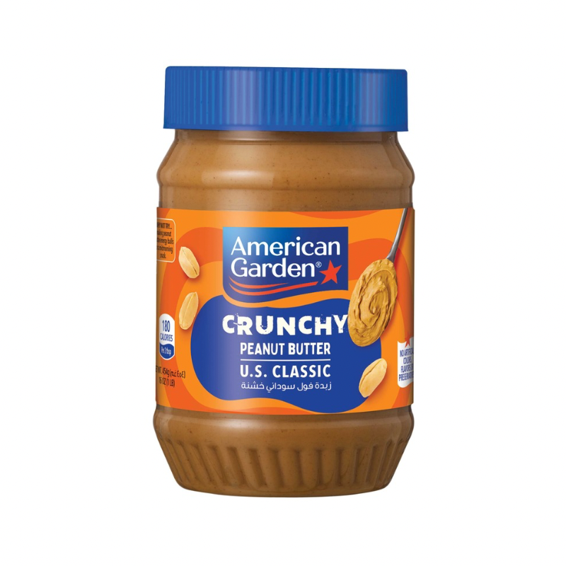 American Garden Chunky Peanut Butter 450g