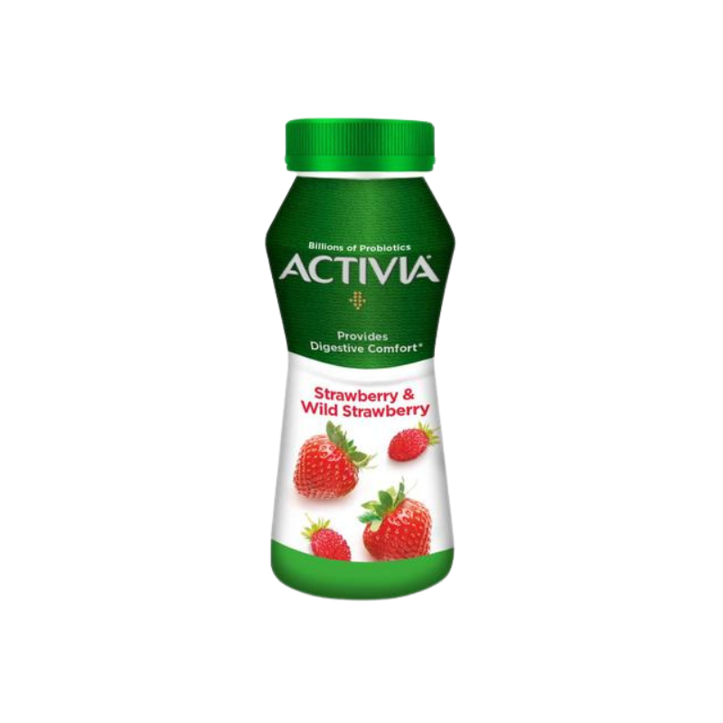 Activia probiotic dairy drink strawberry 180 ml