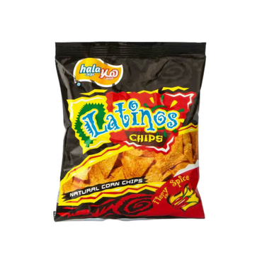 Hala Chips Latinos Corn Fiery Spice 70g