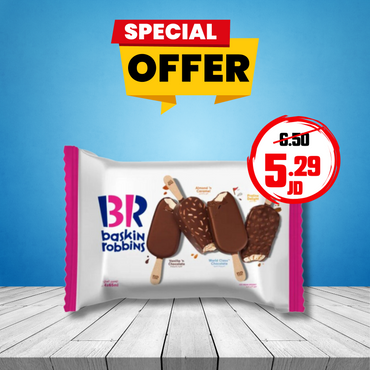 Baskin Robbins Ice Cream Family Pack 4*65ml